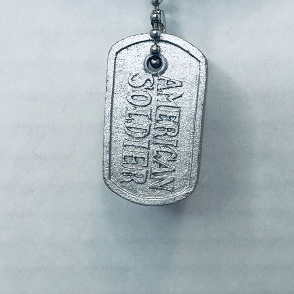 LAND OF THE FREE BECAUSE OF THE BRAVE American Soldier Military Ornament Resin - Picture 3 of 7